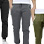 Harvic Men's Slim Fit Fleece Jogger Sweatpants-3 Pack